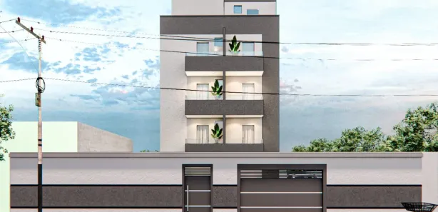 Apartamento com 2 Quartos à venda, 48m² no Serra Dourada, Vespasiano