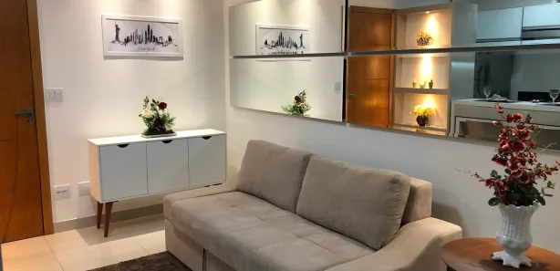 Flat com 1 Quarto para alugar, 32m² no Indaiá, Belo Horizonte