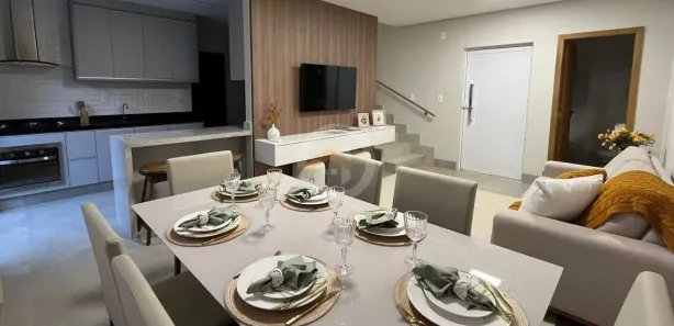 Sobrado com 3 Quartos para alugar, 154m² no Vila Rosa, Goiânia