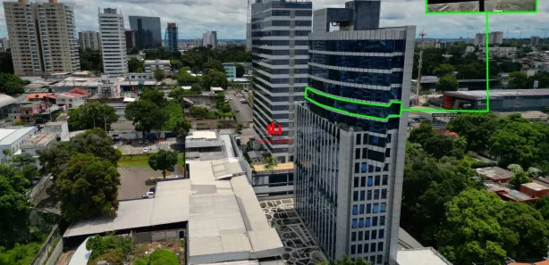 Sala Comercial para alugar, 479m² no Presidente Vargas, Manaus