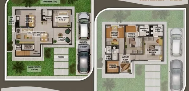 Casa de Condomínio com 3 Quartos à venda, 114m² no , Barreirinhas