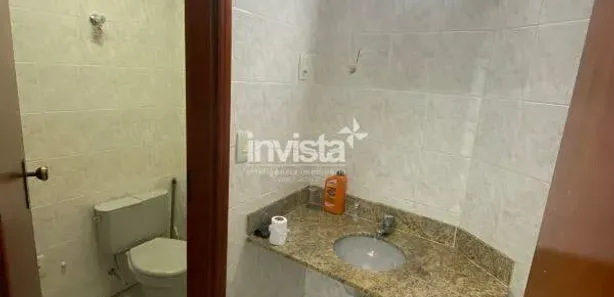 Sala Comercial para alugar, 32m² no Macuco, Santos