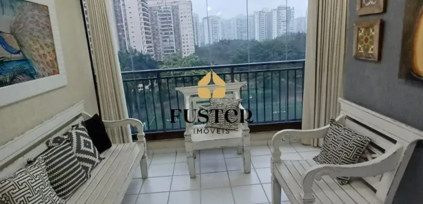 Apartamento com 3 Quartos para alugar, 80m² no Barra da Tijuca, Rio de Janeiro