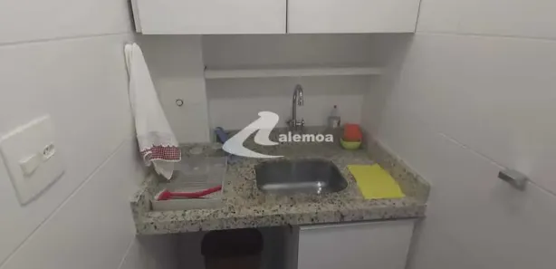 Sala Comercial para alugar, 56m² no Centro, Santos