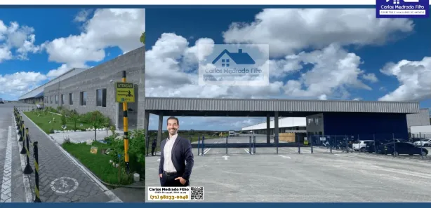 Galpão/Depósito/Armazém para alugar, 1200m² no Pólo Industrial de Camaçari, Camaçari