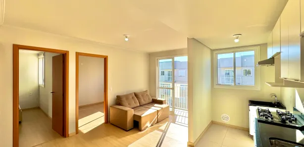 Apartamento com 2 Quartos para alugar, 47m² no Santo Afonso, Novo Hamburgo