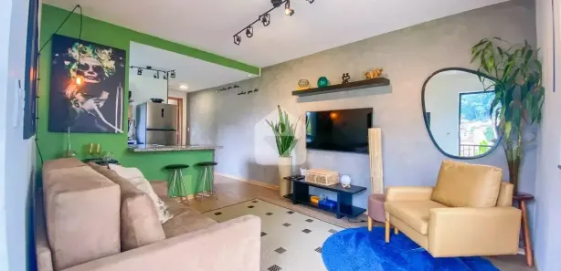 Apartamento com 1 Quarto para venda ou aluguel, 47m² no Saldanha Marinho, Petrópolis