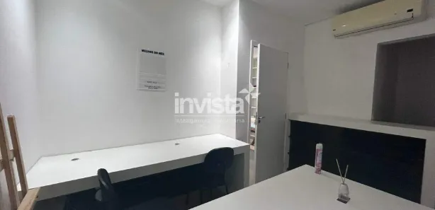 Sala Comercial para alugar, 88m² no Boqueirão, Santos