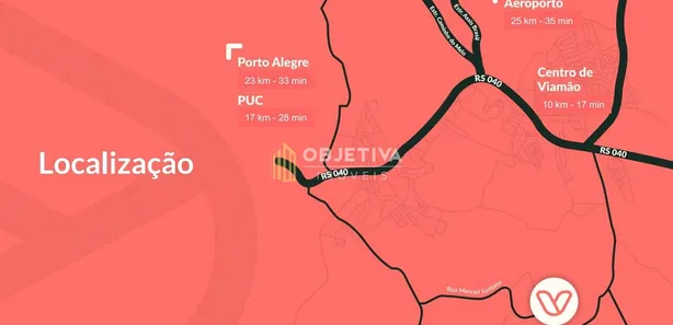 Lote/Terreno à venda, 600m² no Santo Onofre, Viamão