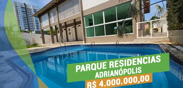 Casa de Condomínio com 3 Quartos à venda, 449m² no Adrianópolis, Manaus