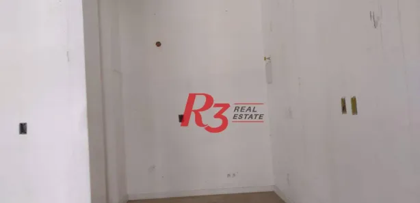 Sala Comercial para alugar, 46m² no Gonzaga, Santos