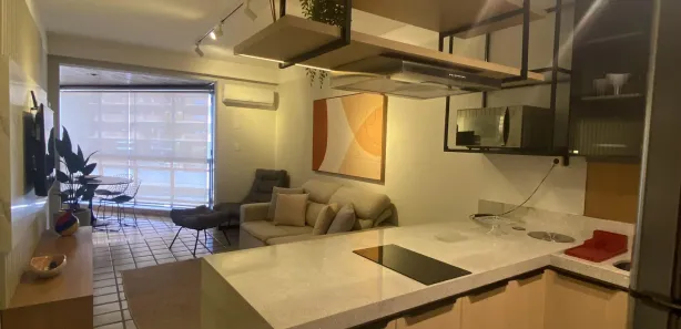Flat com 1 Quarto para alugar, 50m² no Tirol, Natal