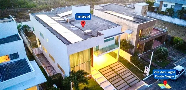 Casa de Condomínio com 5 Quartos à venda, 430m² no Ponta Negra, Natal