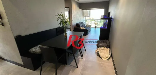 Apartamento com 2 Quartos à venda, 59m² no Vila Mathias, Santos
