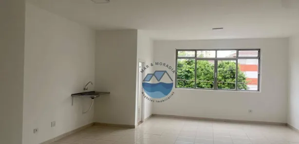 Sala Comercial para alugar, 65m² no Macuco, Santos
