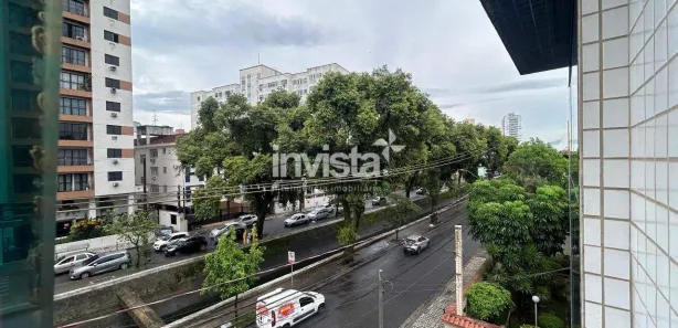 Sala Comercial com 1 Quarto para alugar, 47m² no Macuco, Santos