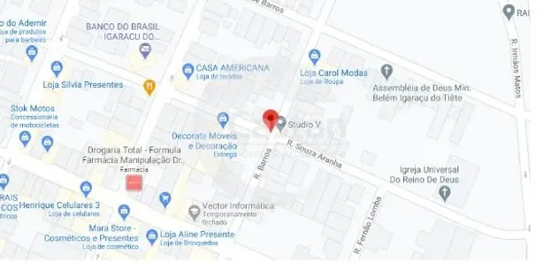 Lote/Terreno à venda, 425m² no Centro, Igaraçu do Tietê