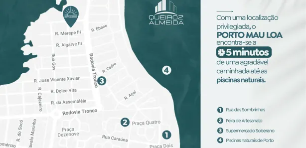 Flat com 1 Quarto à venda, 25m² no Porto de Galinhas, Ipojuca