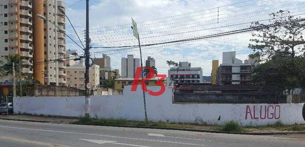 Lote/Terreno para alugar, 2244m² no Balneário Praia do Pernambuco, Guarujá