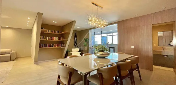 Apartamento com 3 Quartos para alugar, 189m² no Lourdes, Belo Horizonte