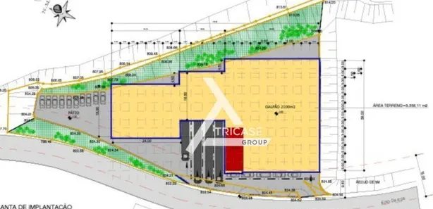 Galpão/Depósito/Armazém para venda ou aluguel, 2100m² no Embu Mirim, Itapecerica da Serra