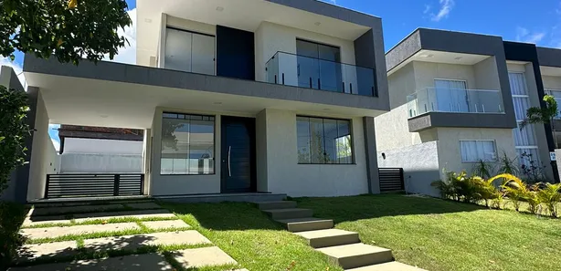 Casa de Condomínio com 4 Quartos à venda, 270m² no Alphaville (Abrantes), Camaçari