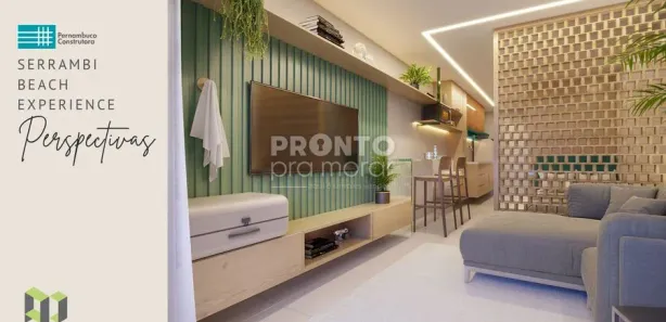 Flat com 1 Quarto à venda, 31m² no Centro, Ipojuca