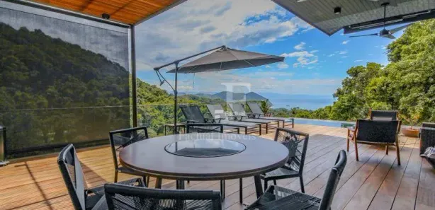 Casa de Condomínio com 5 Quartos para venda ou aluguel, 700m² no Balneario Praia do Perequê, Guarujá