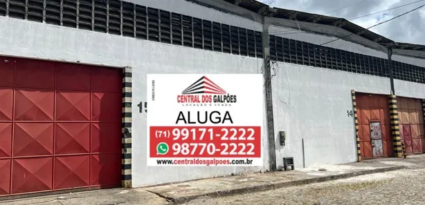 Galpão/Depósito/Armazém com 1 Quarto para alugar, 200m² no Porto Seco Pirajá, Salvador