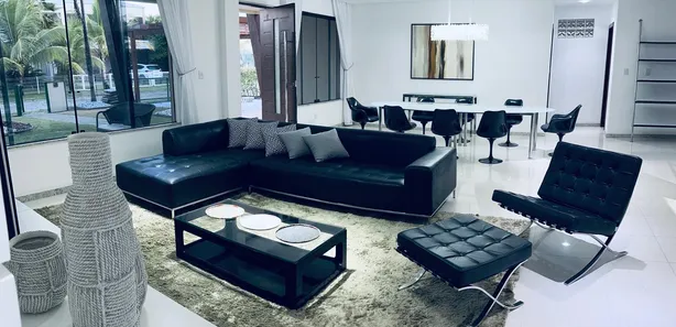 Casa de Condomínio com 5 Quartos para venda ou aluguel, 550m² no Catu de Abrantes (Abrantes), Camaçari