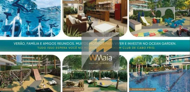 Cobertura com 2 Quartos à venda, 143m² no Vila Nova, Cabo Frio