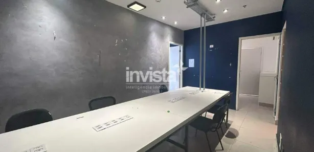 Sala Comercial para alugar, 88m² no Boqueirão, Santos