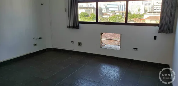 Sala Comercial com 3 Quartos para alugar, 56m² no Boqueirão, Santos