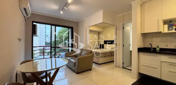Kitnet com 1 Quarto para venda ou aluguel, 40m² no Moema, São Paulo