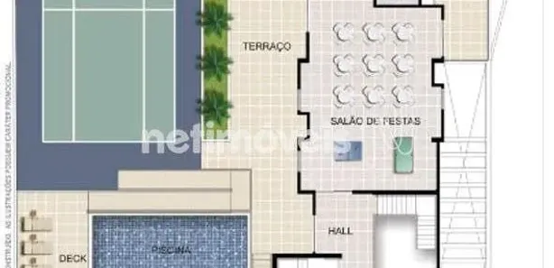 Apartamento com 4 Quartos à venda, 140m² no Caiçara-Adelaide, Belo Horizonte