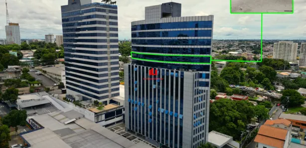 Sala Comercial para alugar, 479m² no Presidente Vargas, Manaus