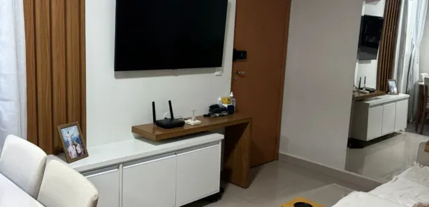 Apartamento com 2 Quartos para alugar, 40m² no Bela Marina, Cuiabá