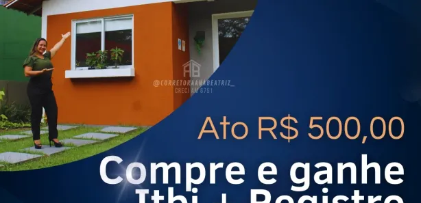 Casa de Condomínio com 2 Quartos à venda, 46m² no , Iranduba