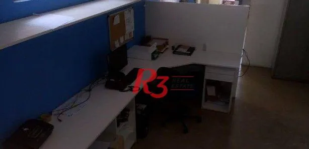 Sala Comercial para alugar, 170m² no Vila Belmiro, Santos