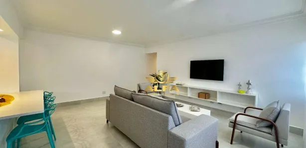 Apartamento com 3 Quartos à venda, 104m² no Vila Alzira, Guarujá