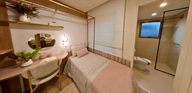 Apartamento à venda, 2 Suítes com 1 Vaga no Moema, São Paulo