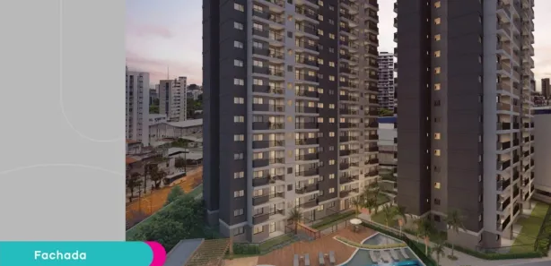 Apartamento com 2 Quartos à venda, 56m² no Santo Amaro, Recife