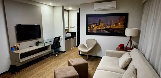 Flat com 1 Quarto para alugar, 45m² no Boa Viagem, Recife