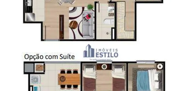 Apartamento com 2 Quartos à venda, 55m² no Cruzeiro, Caxias do Sul
