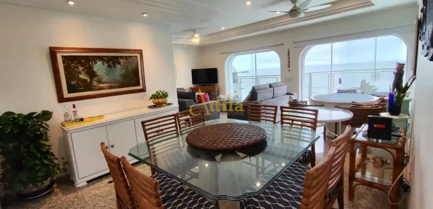 Apartamento com 4 Quartos para venda ou aluguel, 200m² no Pitangueiras, Guarujá