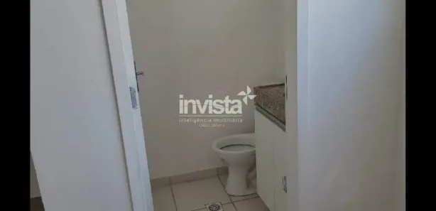 Sala Comercial com 1 Quarto para alugar, 52m² no Aparecida, Santos