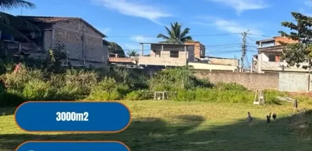 Lote/Terreno à venda, 3000m² no cambolo, Porto Seguro