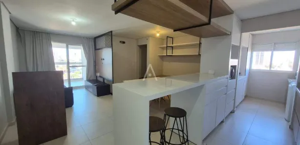 Apartamento com 3 Quartos para alugar, 62m² no Centro, Cascavel