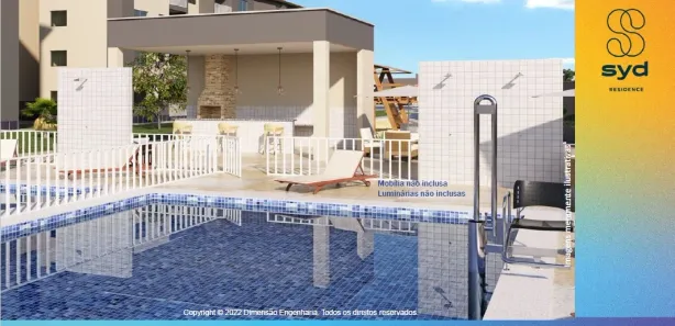 Apartamento com 2 Quartos à venda, 46m² no Vila Maioba do Janipapeiro, Paço do Lumiar