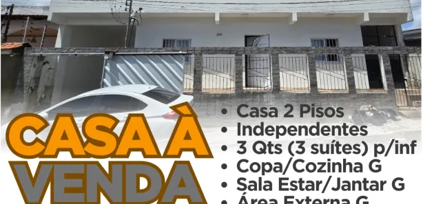 Casa com 3 Quartos à venda, 238m² no Parque 10 de Novembro, Manaus